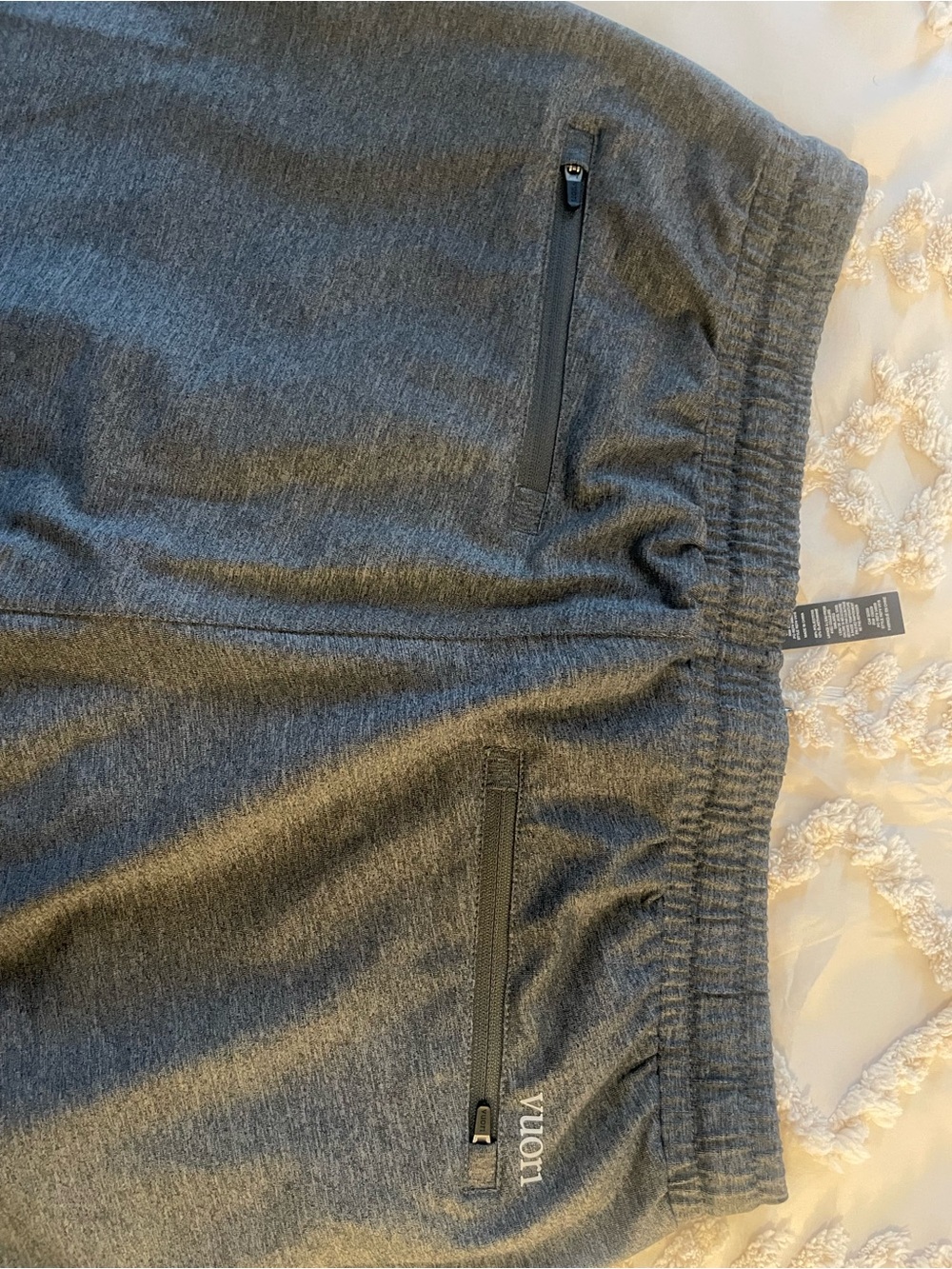 Men’s Vuori Sunday Performance Joggers - Gray - Picture 7 of 7